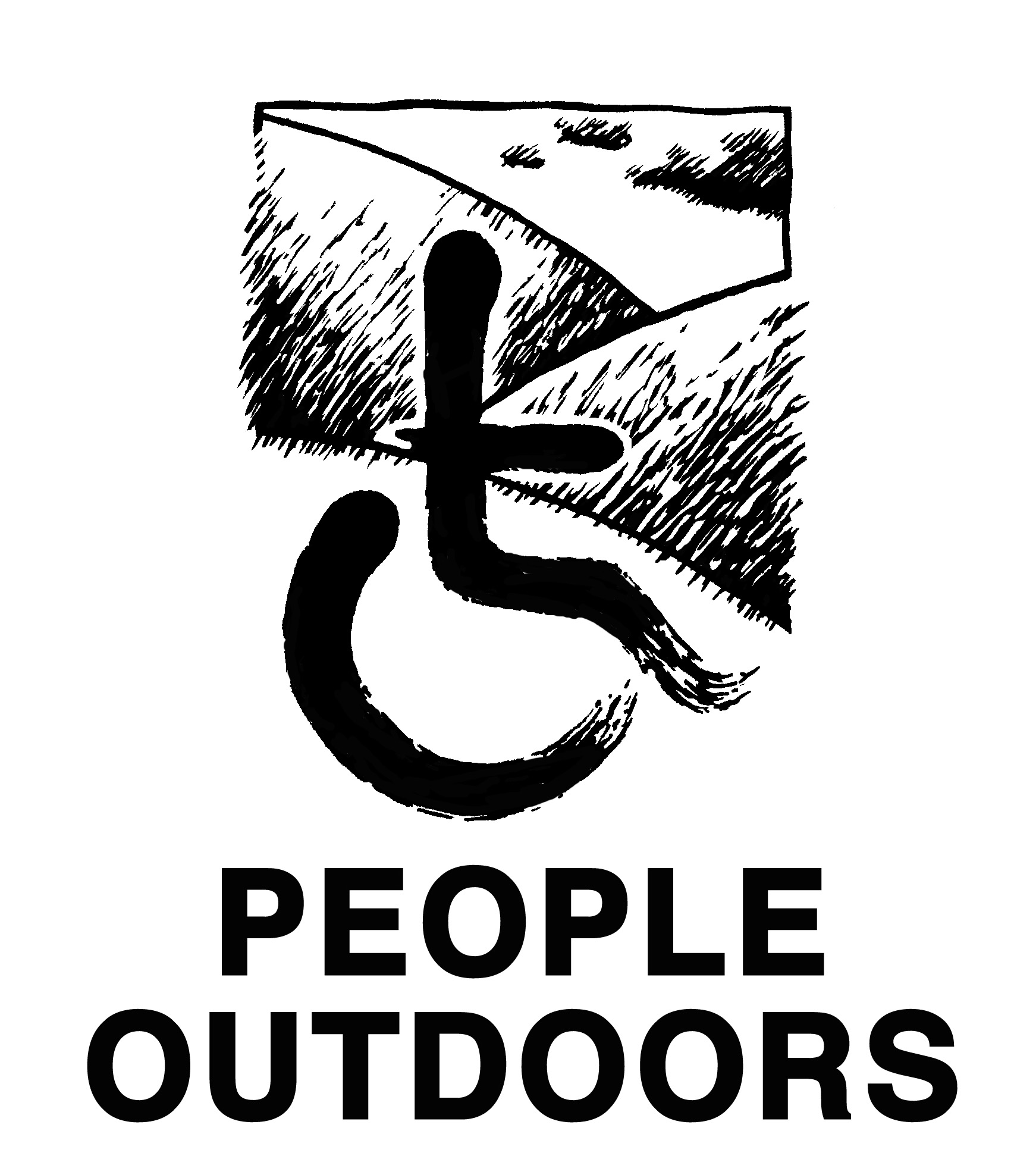 IMG: People Outdoors 1990s Logo